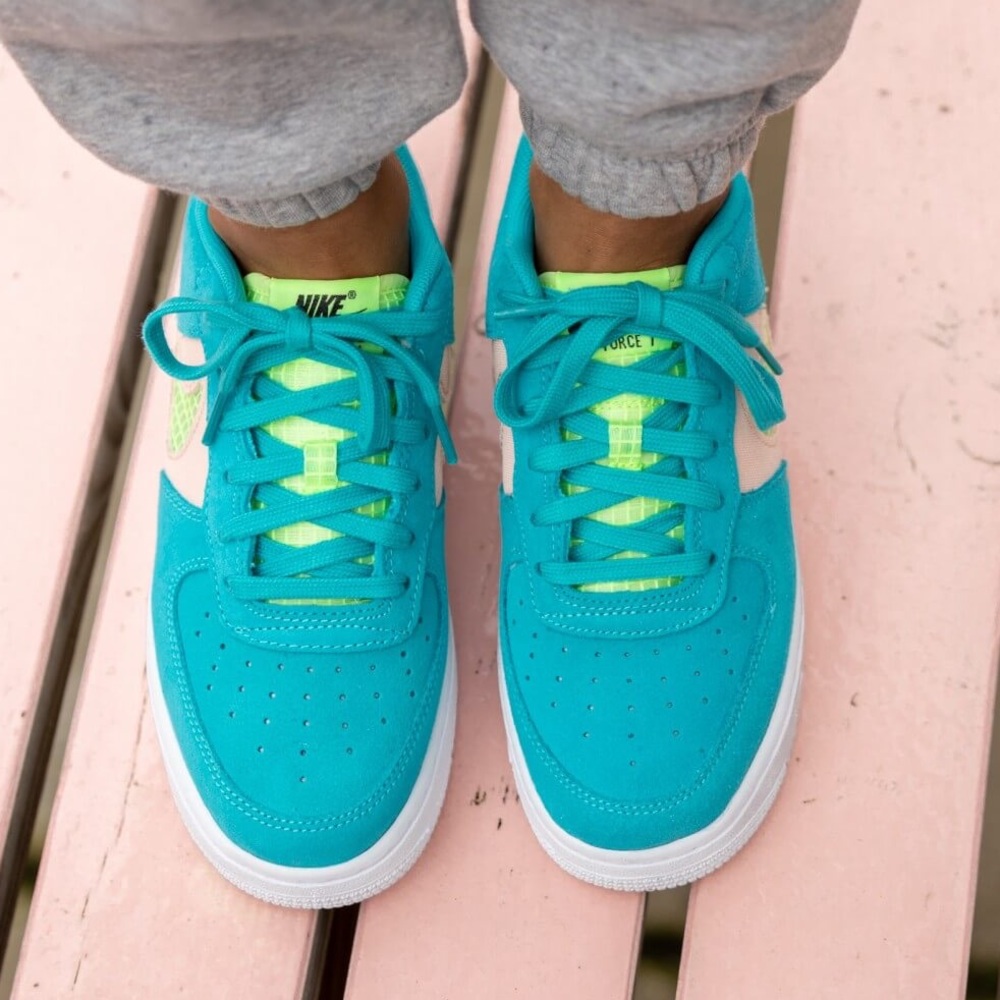 πΈ NIKE AIR FORCE 1 Sneakers Shoes Suede New - Picture 6 of 11